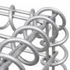 Gabion Raised Bed Galvanized Steel 177.2"x11.8"x35.4" - Silver
