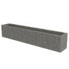Gabion Raised Bed Galvanized Steel 212.6"x35.4"x39.4" - Silver