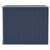 Wall-mounted Garden Shed Anthracite 46.5"x76.4"x70.1" Steel - Anthracite
