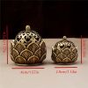 1pc Hollow Lotus Incense Burner Hollow Incense Serving Tea Table Ornament Mini Incense Burner - Large