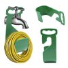 Hose Holder Rust-Free Hose Hook Garden Hose Hook Hose Hanger - Black