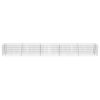 Gabion Raised Bed Galvanized Steel 177.2"x19.7"x19.7" - Silver