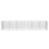 Gabion Raised Bed Galvanized Steel 212.6"x35.4"x39.4" - Silver