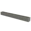 Gabion Raised Bed Galvanized Steel 212.6"x19.7"x19.7" - Silver