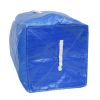 Reusable Garden Leaves Waste Bags Collapsible Yard Garbage Bag - Blue