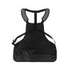 Canvas Garden Apron with Storage Pockets Craft Work Wear Garden Tool - Gray