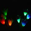 Lily Multi-Changing LED Lights - Solar Garden Stake Lights - Purple