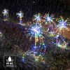 Solar Firework Lights Outdoor Waterproof Path Lawn Garden Decor Lamp - as picture