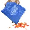 Reusable Garden Leaves Waste Bags Collapsible Yard Garbage Bag - Blue