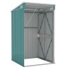 Wall-mounted Garden Shed Green 46.5"x39.4"x70.1" Galvanized Steel - Green