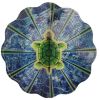 Creative 3D Kinetic Stainless Steel Wind Spinner Outdoor Garden Hanging Decoration Mandala Butterfly Design Wind Chime Spinner - Turtle - 30cm 12inch