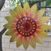 Creative 3D Kinetic Stainless Steel Wind Spinner Outdoor Garden Hanging Decoration Mandala Butterfly Design Wind Chime Spinner - Mandala1 - 30cm 12inc