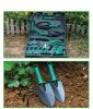 Garden Tool Set Household Soil Loosening Shovel Planting Hand Tool Set - Green - 10 Pcs