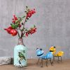 1pc Metal Ant Ornament Colorful Cute Insect For Hanging Wall Art Garden Lawn Home Decor Indoor Outdoor - Yellow