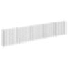 Gabion Raised Bed Galvanized Steel 177.2"x11.8"x35.4" - Silver