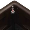 Garden Raised Bed with Self Watering System Mocha 39.4"x16.9"x13" - Brown