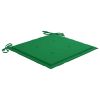 Garden Chair Cushions 6 pcs Green 19.7"x19.7"x1.2" Fabric - Green