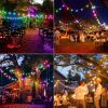 41FT LED Outdoor Fairy String Light Hanging Bulb Waterproof Garden Decor Plug in - New