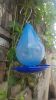 Outdoor hanging bird water feeder Garden hummingbird feeder - Blue - 16*16*19cm