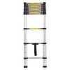 10.5 Ft Multi Purpose Aluminum Ladder Extend Telescopic Garden Tool Portable - PICTURE