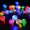 Solar Powered 30 LED String Light Garden Path Yard Decor Lamp Outdoor Waterproof - Multicolor