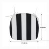 Outdoor Chair Cushions Seat Cushions with Straps; Patio Chair Pads for Patio Furniture Garden Home Office - as Pic
