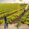 1pc Garden Rake; Manual Weeder With Foot Pedal And Pawls; Grass Shovel; Great Tool For Weeding; Weed Extractor - 1 Pc