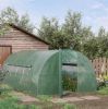 19'x9.6'x6.5' Large Walk-in Tunnel Greenhouse Garden Planting Hot House;  Green - Green