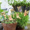 Garden Decorations Fairy Garden Accessories Miniature Fairy Statue - color 3