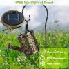 Solar Watering Can Powered String Light Hollow LED Watering Can Light Garden Fairy Decoration  - Can String