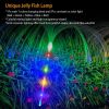 4Pcs Solar Powered Jellyfish Lights IP44 Waterproof Decorative Outdoor Lamps 7 Color Changing Night Light - 4Pcs/Set