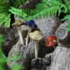Garden Decoration Ceramic Ornament Mushroom  - Set of 4