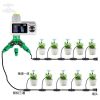 Intelligent Rain Sensor Drip Automatic Watering Timer Garden Irrigation Tool - White