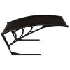 Garage Roof for Robot Lawn Mower 30.3"x40.6"x18.1" Black - Black