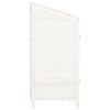 Garden Shed White 21.7"x20.5"x44.1" Solid Wood Fir - White