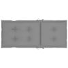 Garden Chair Cushions 4 pcs Gray 47.2"x19.7"x2.8" - Grey