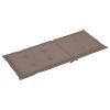 Garden Chair Cushions 6 pcs Taupe 47.2"x19.7"x1.2" - Taupe