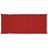 Garden Chair Cushions 6 pcs Red 47.2"x19.7"x1.2" - Red