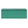 Garden Shed 101.2" x 192.5" x 71.3" Metal Green - Green
