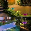 Solar Floating Pool Lights Waterproof Garden Solar Lighting 7 Colors Led Light Swimming Pool Light Garden Water Drift Lamp Decor - CN - Control-Ground