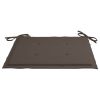 Garden Chair Cushions 4 pcs Taupe 15.7"x15.7"x1.2" - Taupe