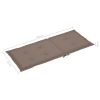 Garden Chair Cushions 6 pcs Taupe 47.2"x19.7"x1.2" - Taupe