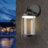 Inowel Lights Outdoor Wall Sconce Lantern Exterior IP65 Waterproof LED Wall Light Classic Wall Lamp Round Lighting 32333 - Grey