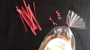 AMZ Plastic Twist Ties 8". Pack of 2000 Red-Colored Twist Ties for Cello Plastic Trash; Bread Bags. Plastic Coated Metal Ties. Bendable Multi-Function