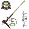 Gardtech 2021 New Stand Up Weed Puller;  4-Claws Manual Weeder Remover;  Labor Saving Dandelion Weed Removal Weeding Tool with 40-47 inch Adjustable L