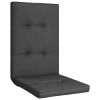 Garden Chair Cushions 2 pcs Anthracite 47.2"x19.7"x2" - Anthracite