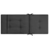 Garden Chair Cushions 2 pcs Anthracite 47.2"x19.7"x2" - Anthracite