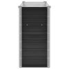 Garden Raised Bed Anthracite 63"x15.7"x30.3" Galvanized Steel - Anthracite