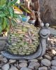 Solar Powered LED Outdoor Decor Garden Light Resin Snail Figurine - default
