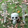 Realistic Skeleton Stakes Halloween Decorations for Garden - set2